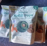 Woof Pupsicle Chicken Pops Refills Large Low Mess Dog Treat Exp 02/04/27. Fixed Price $14.99.