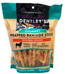 Dentleys Rawhide Twists With Real Chicken 9.1 Ounce Dog Chews For Healthy Teeth. Fixed Price $45.49.