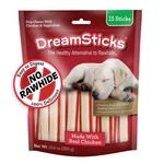 Dreambone Rawhide Free Dog Chews 15 Pack Real Chicken Vegetable Treats 071 Ounce. Fixed Price $12.69.