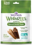 Whimzees Wellness Puppy Dog Dental Treats, Medium & 14 Count (pack Of 1). Fixed Price $17.01.