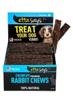 Etta Says! Premium Crunchy 4.5" Rabbit Dog Chews Grain-free Treats, Goo.... Fixed Price $64.80.