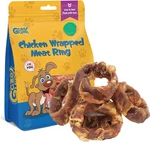 Gazeupon Dog Treats, Chicken Wrapped Meat Ring,made With Real And Beef. Fixed Price $31.99.