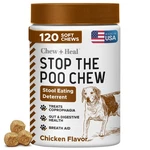 No Poo For Dogs, 120 Soft Chews, Chicken Flavor Pack, Count. Fixed Price $40.17.