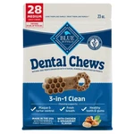 Blue Dental Chews Natural Dog Treats With Spearmint Flavor 28 Count Medium. Fixed Price $38.29.