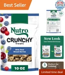Nutro Low-calorie Training Treats With Real Mixed Berries 10 Oz For All Breeds. Fixed Price $9.97.