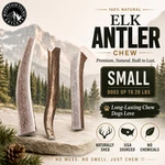 Mountain Valley Split Elk Antler Dog Chews Grade Natural Small Pet Treats Pack. Fixed Price $19.99.