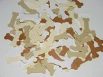Dog Puppy Bone Cut Outs Confetti Birthday Party Decorations Scrapbooking W &. Fixed Price $7.99.