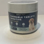 Calming Dog Chews Anxiety Relief,stress&noise Reduction 150 Exp 10/27. Fixed Price $8.58.
