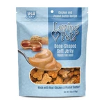 Loving Pets Bone-shaped Soft Jerky Dog Treat Chicken & Peanut Butter 6 Oz.. Fixed Price $10.99.