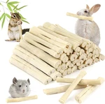 Peasug 300G Sweet Bamboo Chew Sticks For Rabbits, Natural Bunny Chinchilla. Fixed Price $14.12.