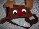 Reindeer Simply Dog Hat Cap New Pet L/xl Accessory Christmas Holiday. Fixed Price $13.29.