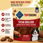 Blue Buffalo Top Chews Steak Grillers For Dogs, 32 Oz. Fixed Price $36.95.