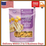 Soft Chew Jerky (bone-shaped, Chicken & Cheese Recipe) Usa Made Dog Treats. Fixed Price $18.54.