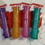 4 Pcs Assorted Color Kong Squeezz Stick Squeaky Fetch Chew Toy For Dogs Medium. Fixed Price $30.00.