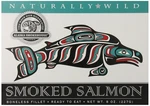 2 Pk -alaska Smokehouse Smoked Natural Wild Alaskan Salmon Fillet Ready To Serve. Fixed Price $22.00.