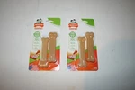 Packs Nylabone NCF801TPWXXX Dental Chew 2PK- 4BONES. Fixed Price $11.69.