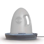 K&h Pet Products Poultry Waterer Heated 2.5 Gallon Gray 16" X 15". Fixed Price $108.57.
