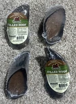 Redbarn Peanut Butter Filled Cow Hoof Dog Treats 4 X 1.8OZ. Fixed Price $15.00.