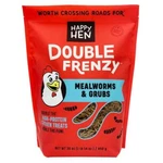 Happy Hen Double Frenzy Mealworms & Grubs Chicken Treat - 30OZ. Fixed Price $23.99.