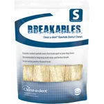 Breakables Clenz-a-dent Rawhide Chews (small) 15 Count. Fixed Price $15.07.