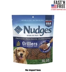 Blue Buffalo Nudges Grillers Natural Dog Treats Made With Real Beef, 16-OZ. Bag. Fixed Price $13.63.