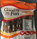 Healthy Hide Good'n' Fun Triple-flavor Kabobs Dog Chew Treats 24 Oz. (36 Count). Fixed Price $29.99.