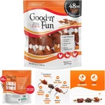 Triple Flavor Dog Chews Beef Hide Chicken Pork Duck Liver 48 Ounces. Fixed Price $58.09.