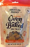 American Journey Grain Free Oven Baked Dog Treats - Turkey Recipe (8OZ Bag) New!. Fixed Price $11.00.