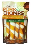 Dog, Pork Chomps Twistz Chews - Peanut Butter (large Twists 4 Count). Fixed Price $33.89.