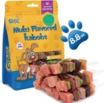 Gazeupon Dog Treats, Multi-flavored Kabobs High Protein Chews,.... Fixed Price $31.31.