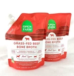 Open FARM-(2) Beef Bone Broth Grassfed Topper Dogs/cats Responsibly Sourced New. Fixed Price $29.99.