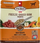 25OZ Primal Freeze Dried Raw Pronto Dog Food Beef Recipe. Fixed Price $51.59.