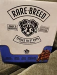 4.5OZ Rare Breed Pork Dog Treats Tender Meat Cuts High Protein 7 Bags/box. Fixed Price $30.00.
