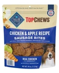 Top Chews Chicken & Apple 100% Natural Dog Treats, Grain Free Sausage Bites 40OZ. Fixed Price $37.98.