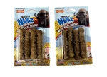 2 Packs (4 Count Each) 8 Total Nylabone Natural Nubz Small Dog Chews W/bison. Fixed Price $19.99.
