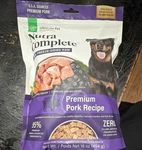 Ultimate Pet Nutrition Freeze-dried Raw Pork Recipe Grain Adult Dog Food. Fixed Price $25.99.