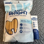 Bark Box Bright Dental Chews For Dogs Try Toothpaste Treats. Fixed Price $24.97.