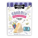 Three Bakery Birthday Cake Mix, Vanilla Soft Treat For Dogs, 11OZ. Box. Fixed Price $11.97.