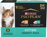 Purina Pro Plan Grain-free Variety Pack Wet Kitten Food Cases Of 24 Exp 07/26. Fixed Price $58.00.