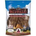 Loving Pets Pure Buffalo Lung Steaks Dog Treats Natural. Fixed Price $14.99.
