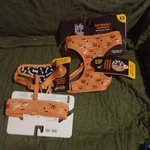 Nwt, Thrills & Chills Reversible Harness, Pumpkins/dog Bones Glow Dark, Xxs. Fixed Price $18.50.