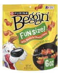 Purina Beggin' W/ Bacon & Cheese Flavor Dog Treats - 6OZ. Fixed Price $5.99.