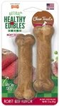 Dog, Nylabone Healthy Edibles Wholesome Chews - Roast Beef Flavor (petite). Fixed Price $16.04.
