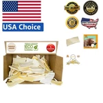 5 Lbs Of Organic Rawhide Dog Chips - Durable Chew Treats All Breeds. Fixed Price $79.89.