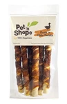Duck 'n Twist - Wrapped Rawhide Natural Dog Treats, Large, 6 Count. Fixed Price $25.99.