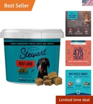 100% Beef Liver Dog Treats, 21 Oz Tub, 475 Pieces, Freeze Dried Raw, 50% Pro.... Fixed Price $79.99.