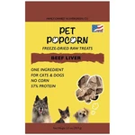Pet Popcorn: Freeze-dried Raw Treats Beef Liver 2.5OZ Bag, Dog & Cat Snacks. Fixed Price $22.99.