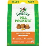 Greenies Pill Pockets Dog Treats 60 Count Cheese Flavor For Easy Medicating. Fixed Price $25.09.