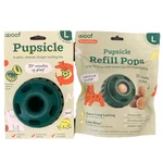 Woof Pupsicle Treat Dispensing Toy (l) With Refill Pops Bag New H33. Fixed Price $33.33.