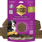 Yummy Combs Dog Dental Treats Vet Vohc Approved Delicious Chicken Protein.... Fixed Price $60.26.
